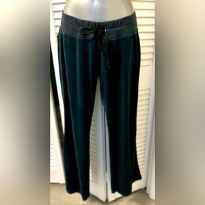 Blu Chic Vintage velour sweatpants medium